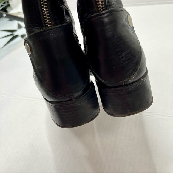 boc Black Heeled Boots - Picture 6 of 9